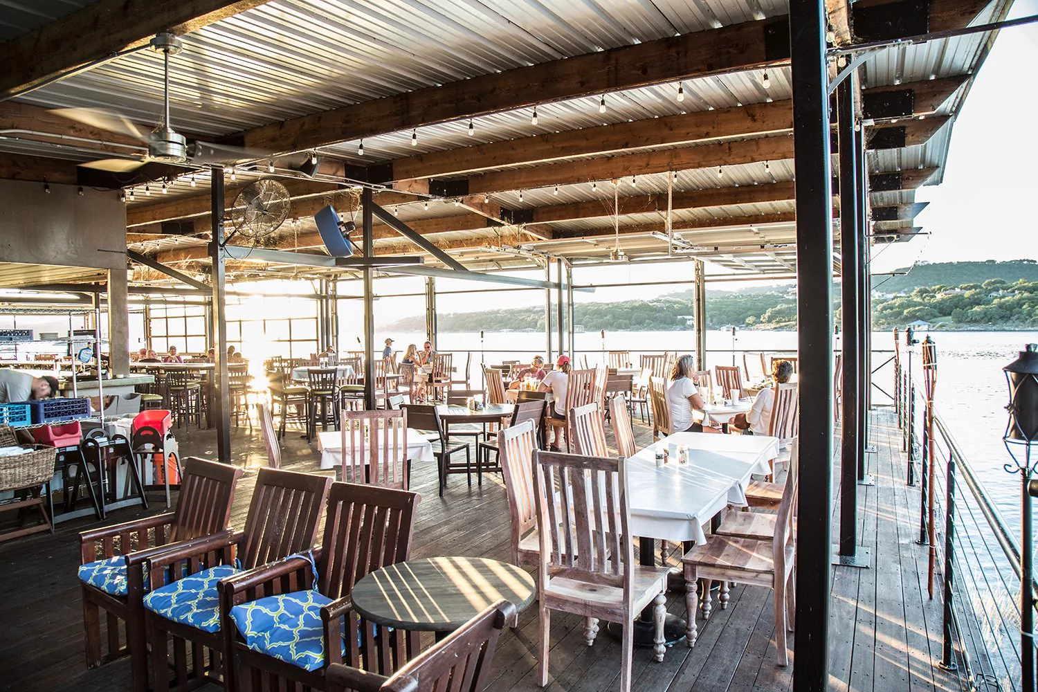 Shack 512, located adjacent to Sandy Creek Marina, on the shore of scenic Lake Travis.