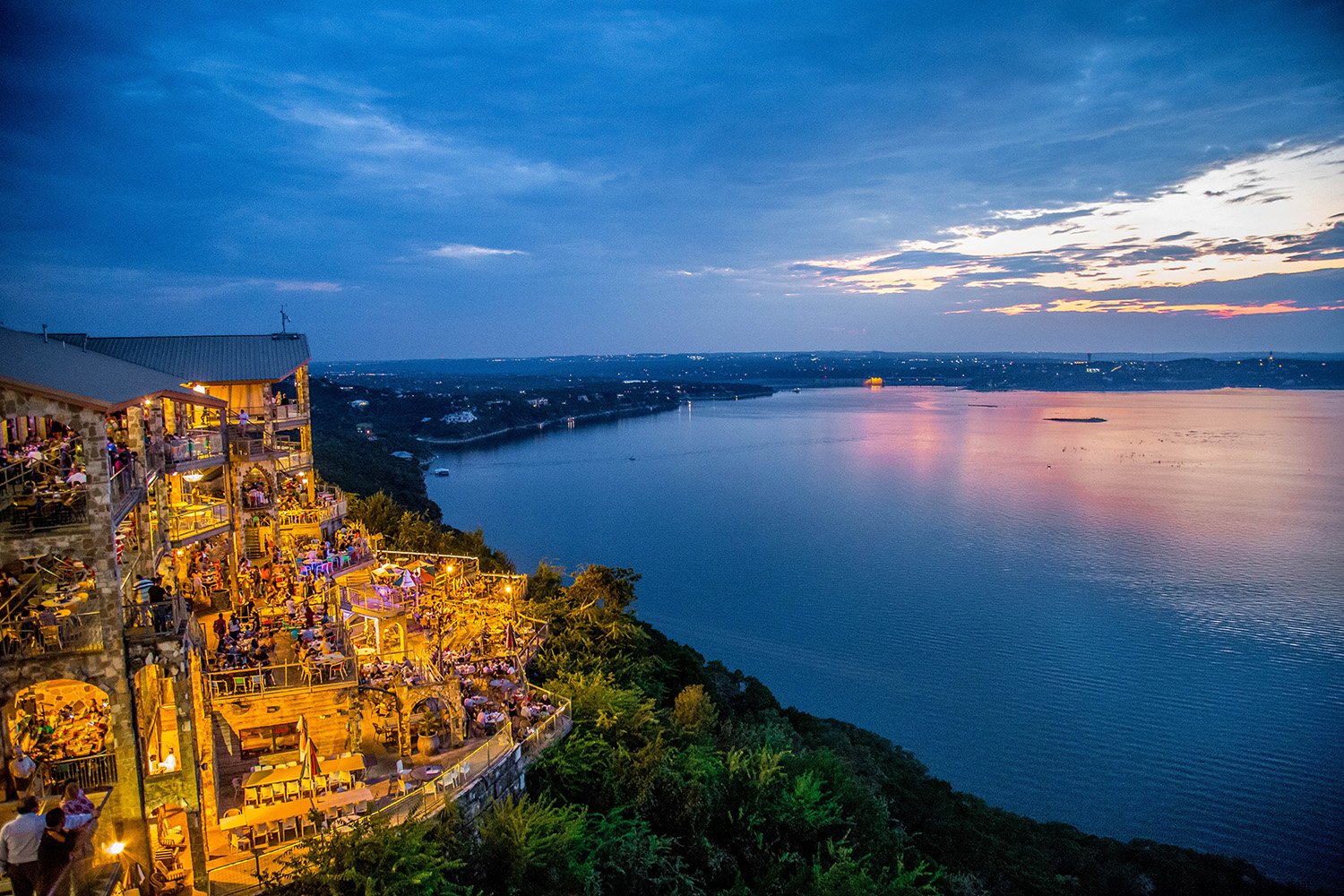 Oasis Lake Travis | Scenic View Lake Travis Restaurant