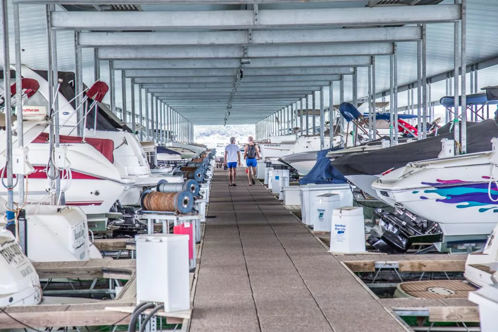 West Beach Marina on Lake Travis