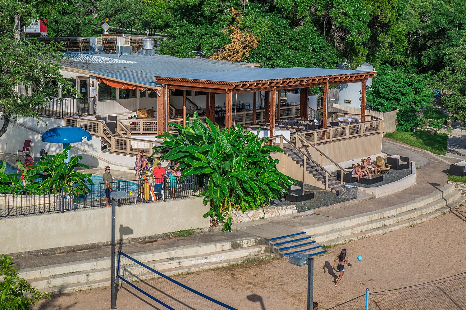 Beachside Billy's Restaurant & Waterpark on Lake Travis