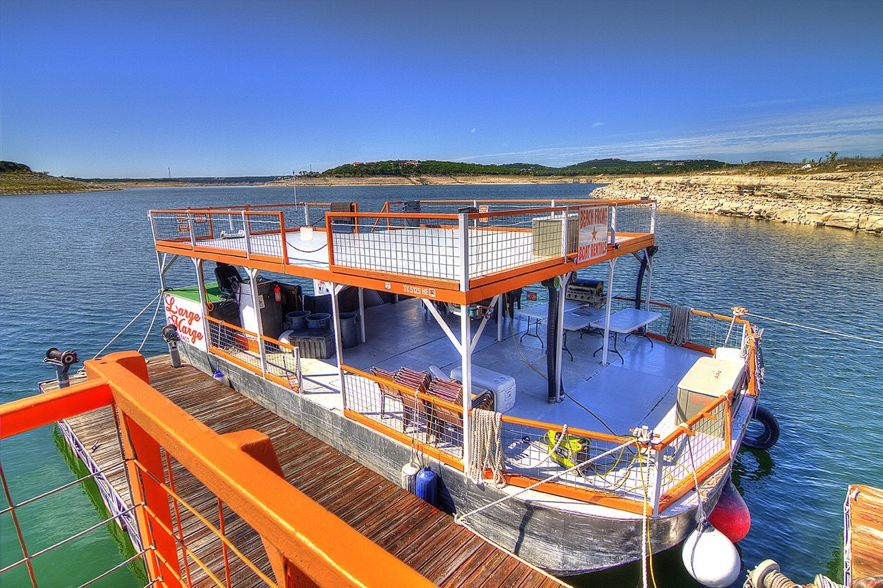 Beachfront Boat Rentals - Lake Travis Party Barges