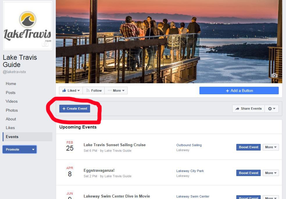 Facebook Events Tutorial 1