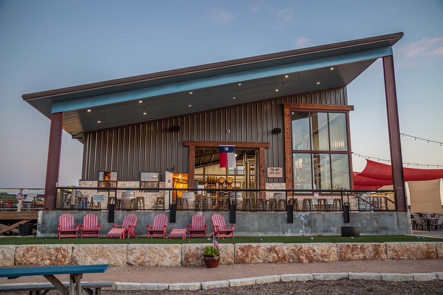 Iron Wolf Ranch and Distillery in Spicewood TX