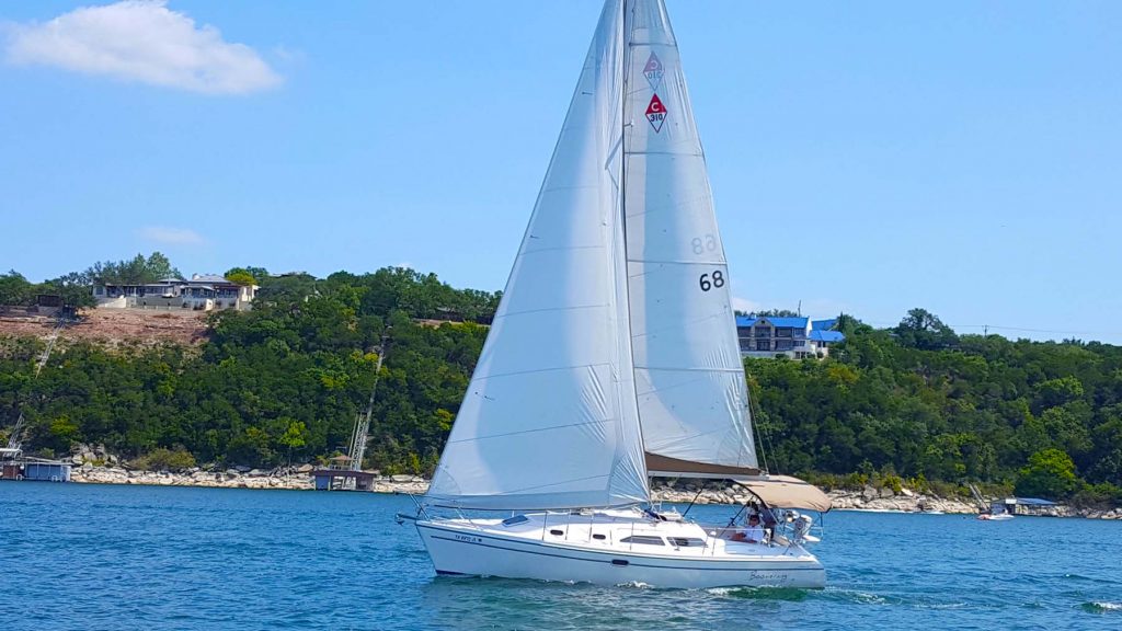 sailboat charter lake travis