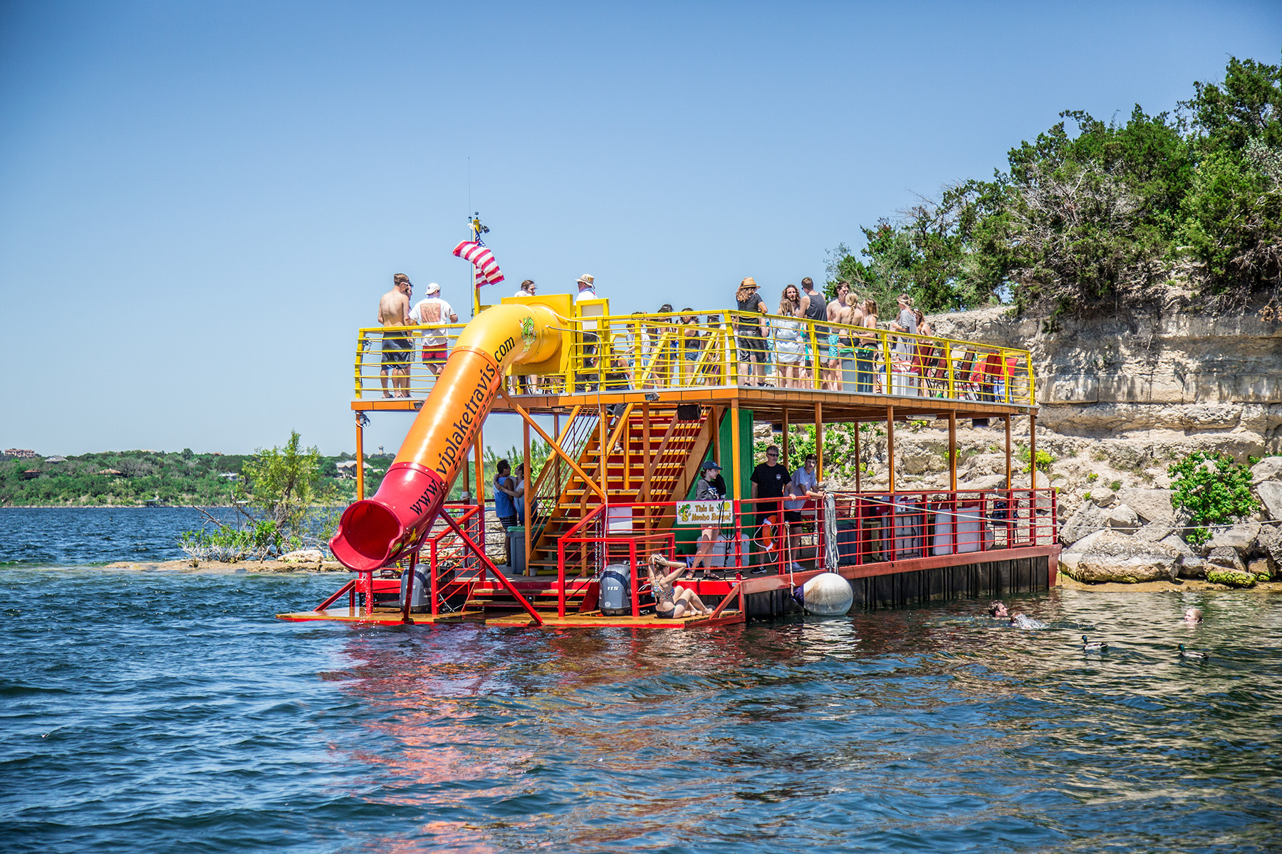 Starnes Island on Lake Travis