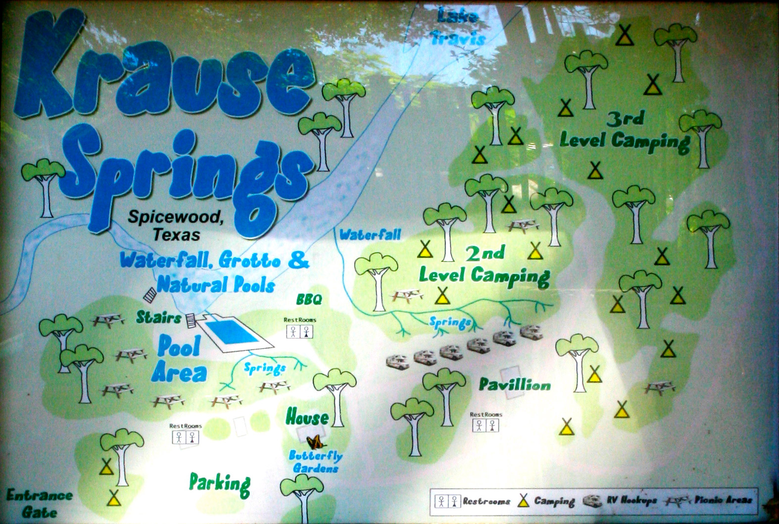 Krause Springs Property Map