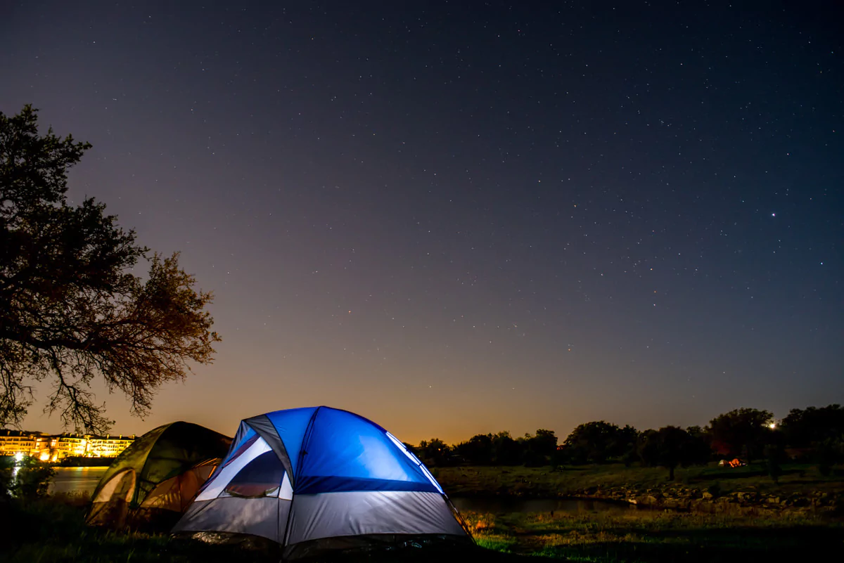 Under the stars at Pace Bend Park on Lake Travis. Davee Le  photo.