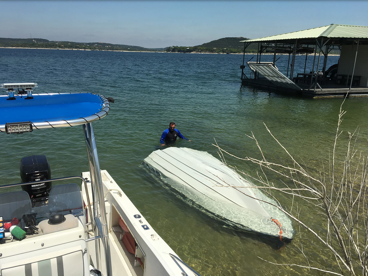 Lake Travis Boat Rescue