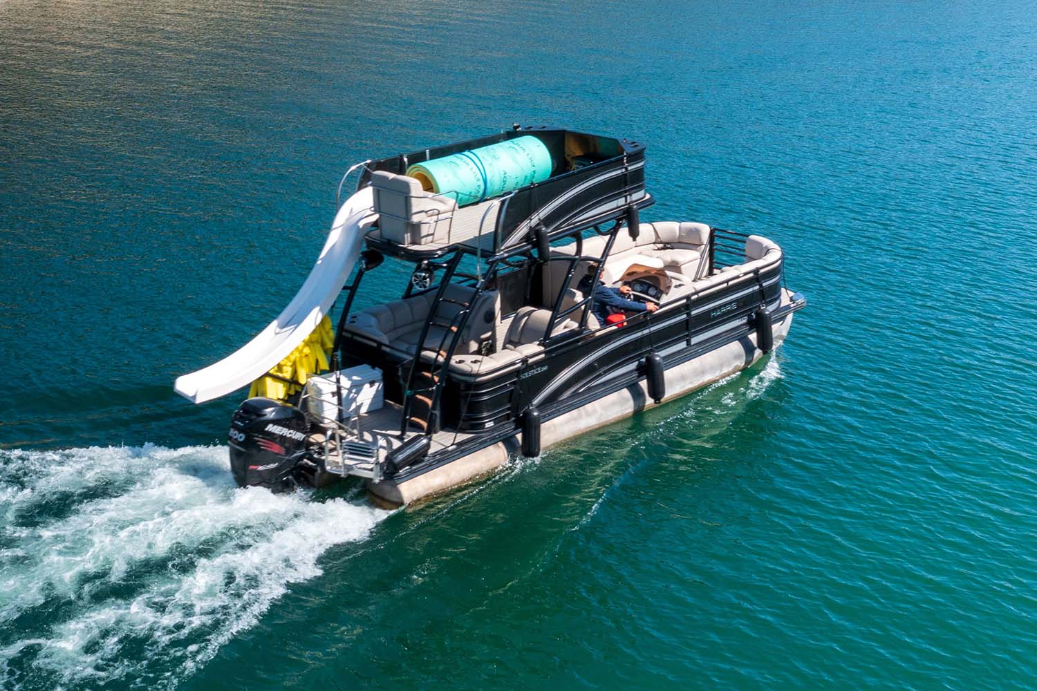 Lone Star Party Boats - Texas Rodeo double decker pontoon.