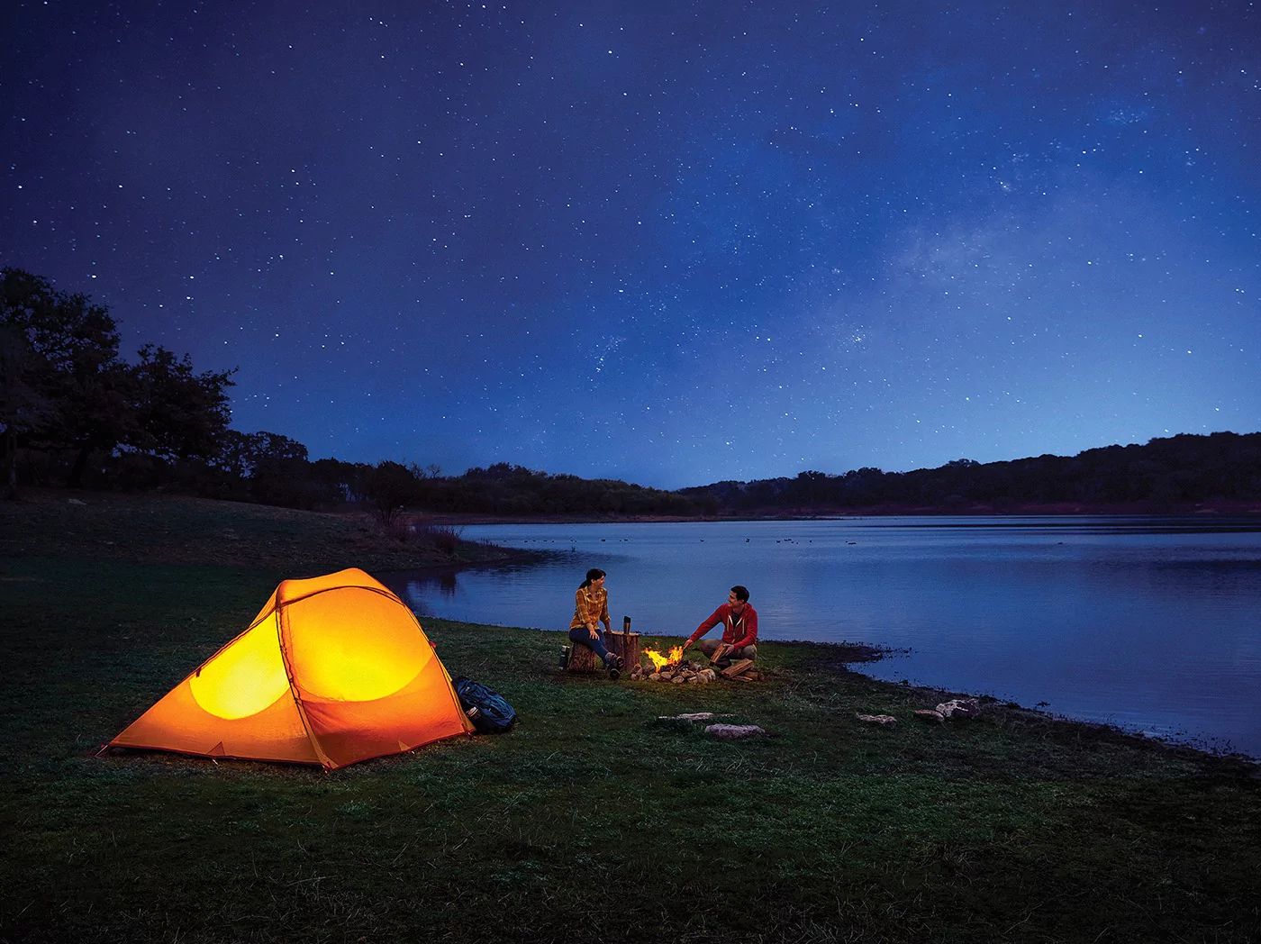 Turkey Bend Recreation Area - Lake Travis.  Photo courtesy LCRA