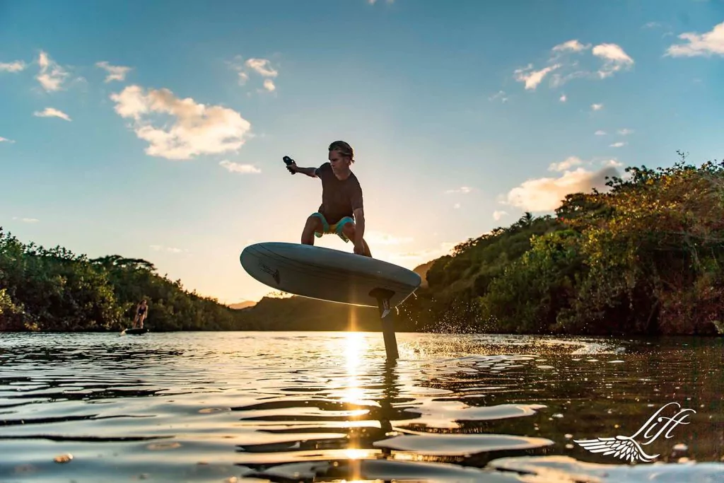 Unhooked Sports - Lake Travis eFoil lessons.