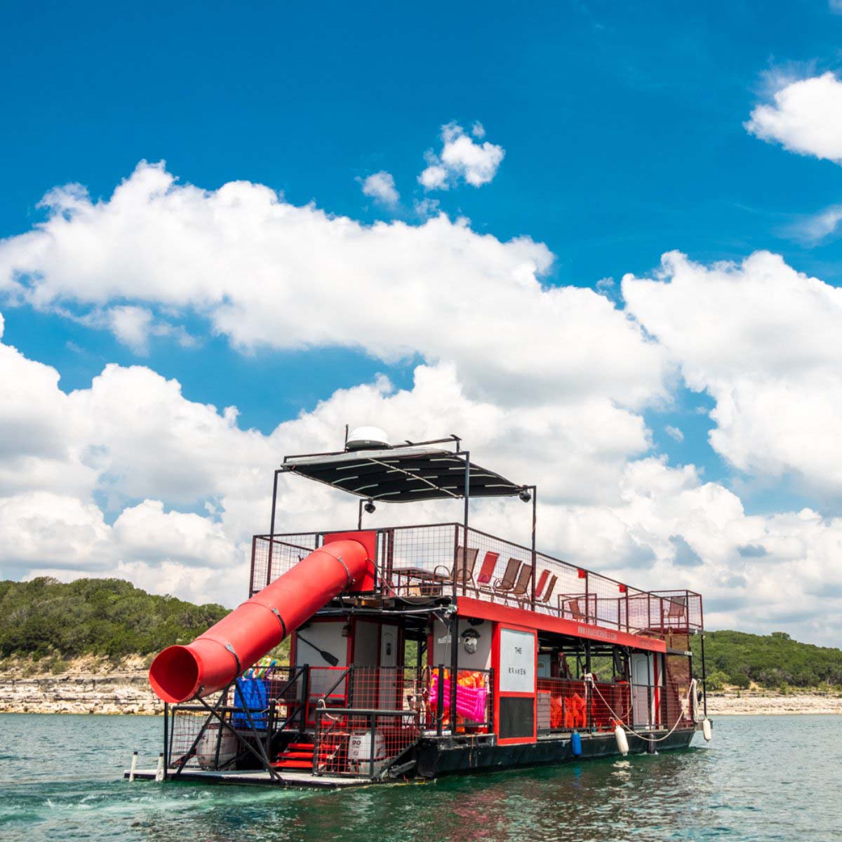 Lake Travis Party Boat - Volente Beach Resort Party Barge