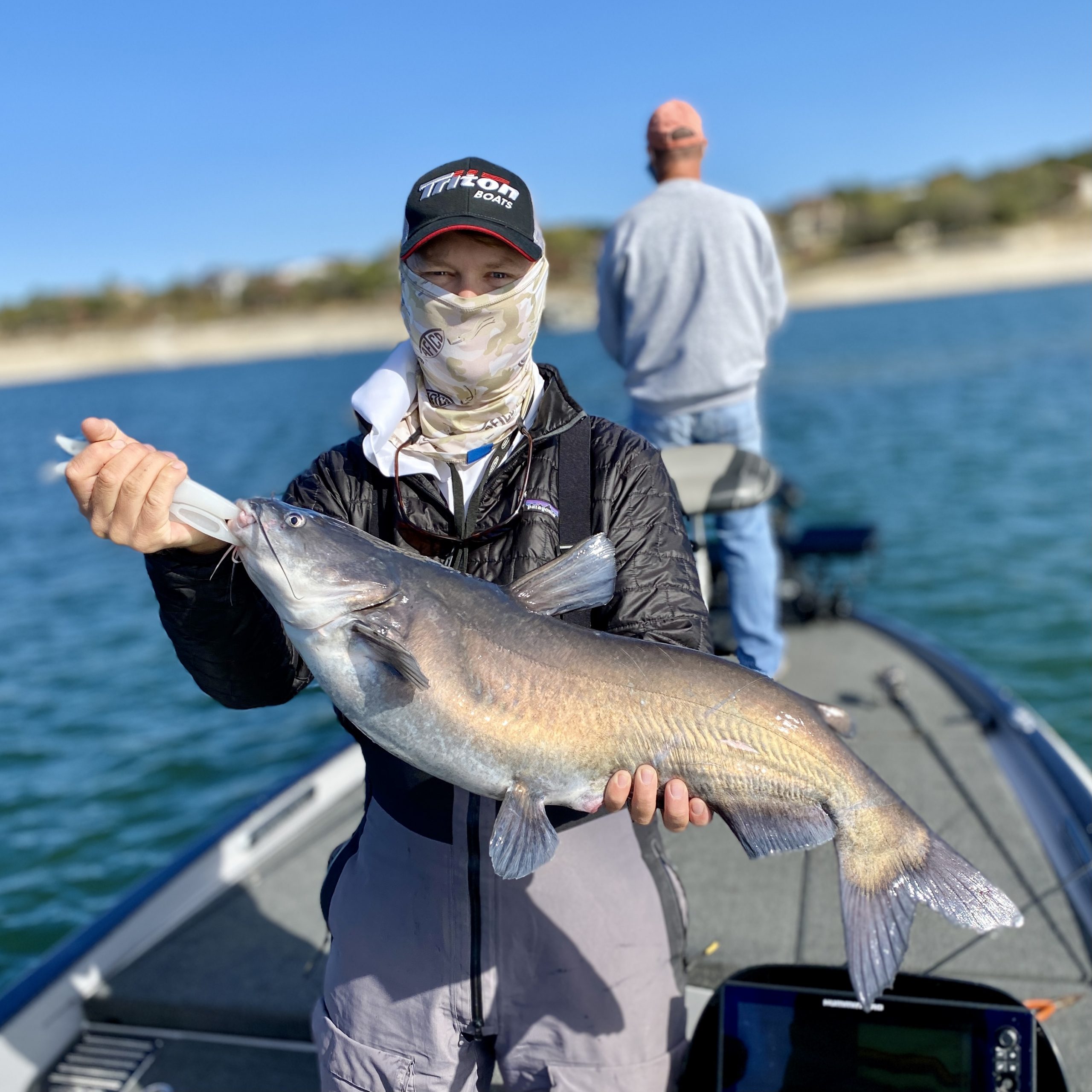 Finding fish at Fishing Lake 