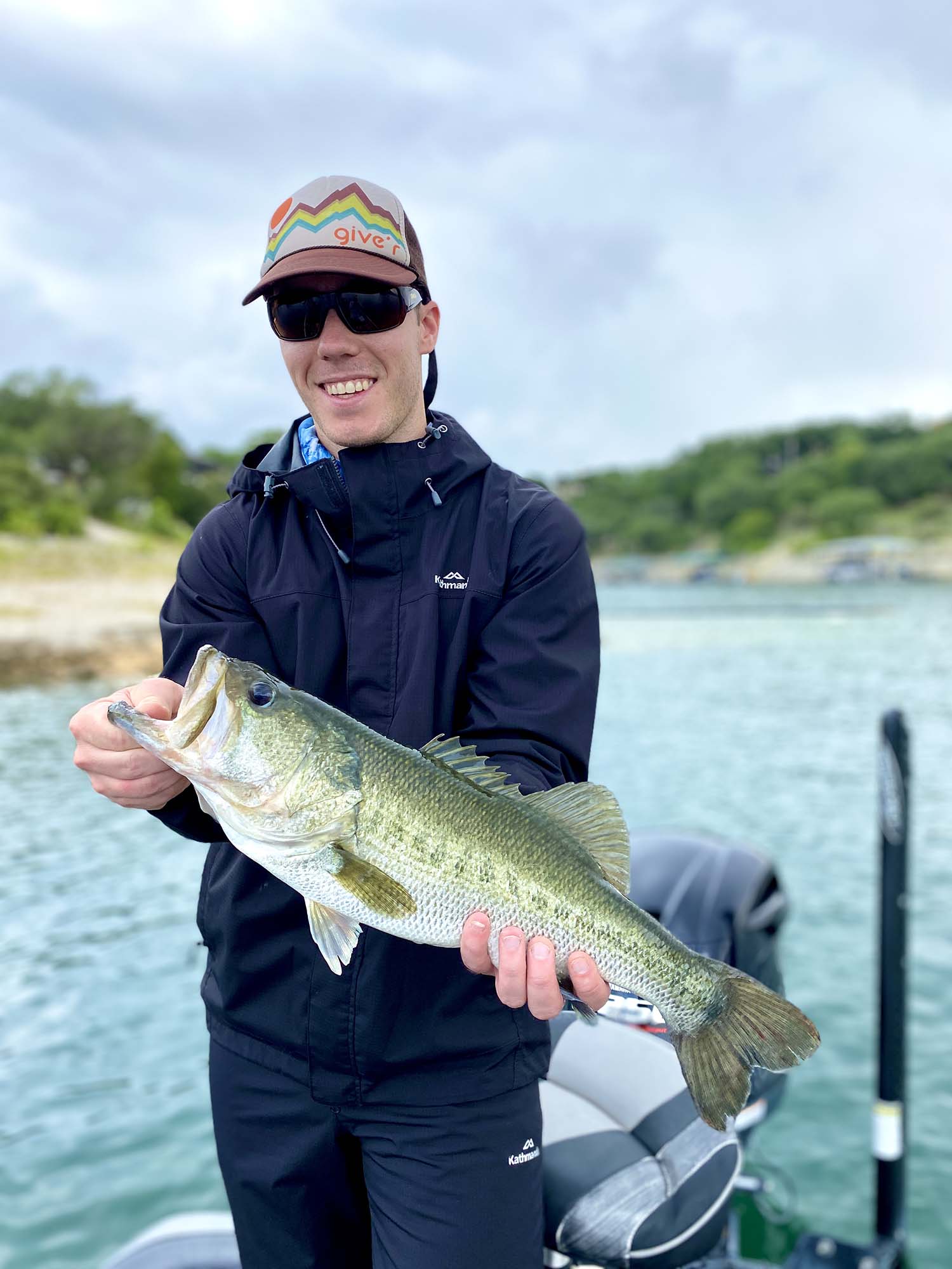 My 7 year old bass fishing this weekend : r/Fishing