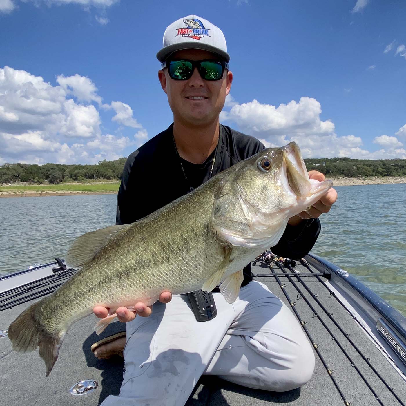 The Lure: Bass fishing on Lake Travis is fast, easy