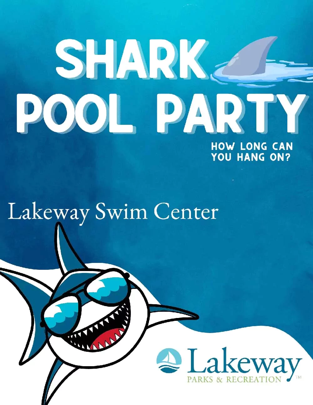 Shark Pool Party at the Lakeway Swim Center - LakeTravis